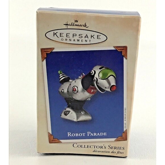 Hallmark Other - Hallmark Keepsake Christmas Ornament Robot Parade Collector Series Vintage 2002